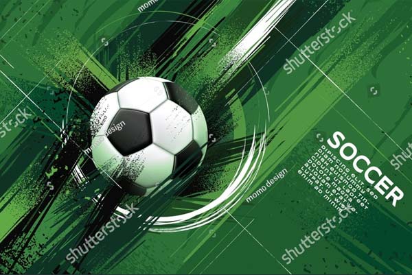Soccer Flyer Background Design