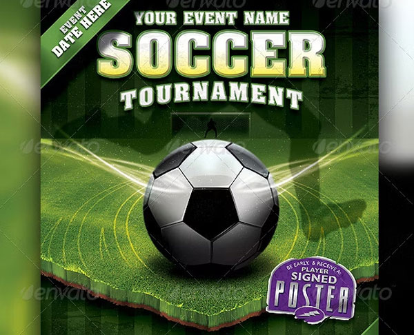 Soccer Tournament Flyer Event Template