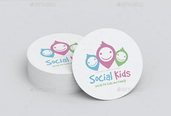Social Kids Care Logo Templates