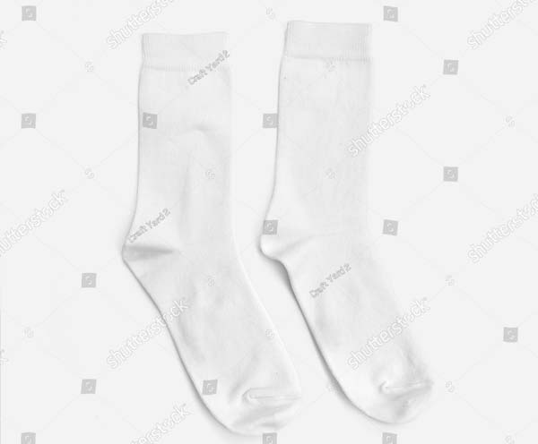 Socks Packaging Mockup Free