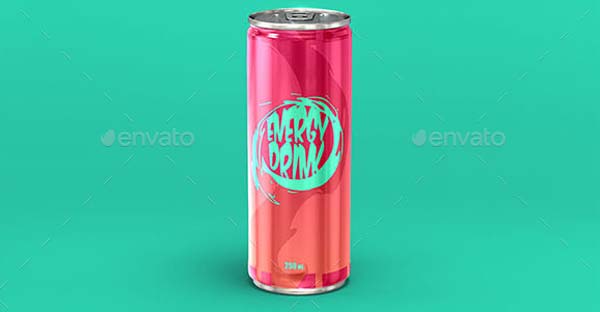 Soda Can Mockup Pack Template