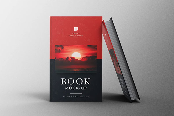 Soft Cover Book PSD Mockup