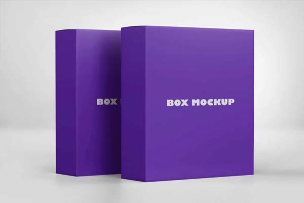 Software Box PSD Mockups