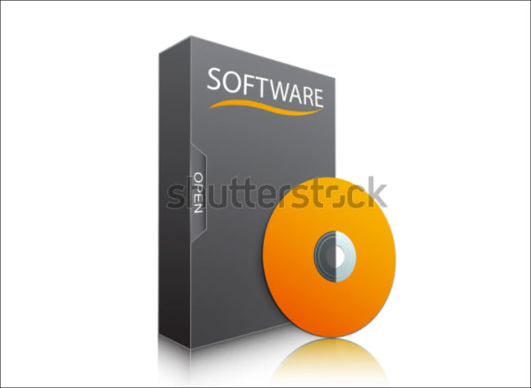 Software Package and Disc Box Mockups