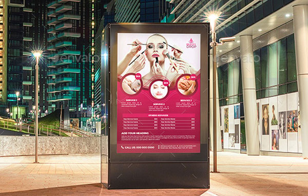 Spa Beauty Care Salon Signage Bundle