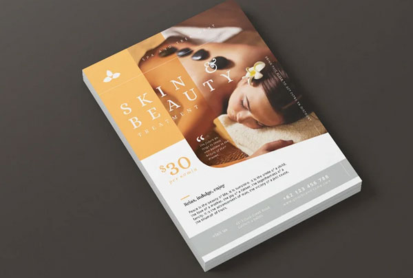 Spa Promotion Flyer Template