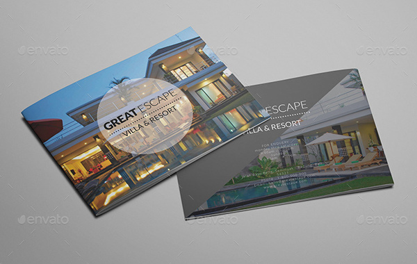 Spa Resort Brochure Template