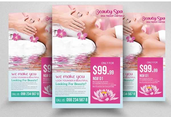 Spa Massage Flyer