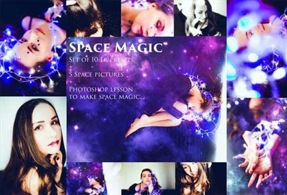 Space Magic Photoshop Actions