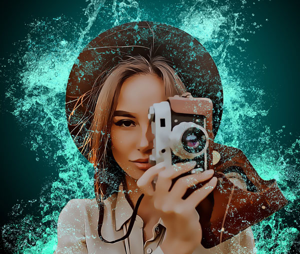 Splash Water Photoshop Action