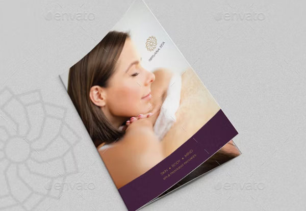 Splendid Beauty Spa Salon Brochure Template