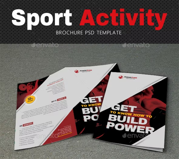 Sport Activity Brochure Design