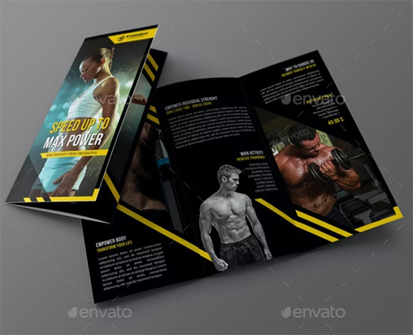 Sport Activity Brochure PSD Bundle