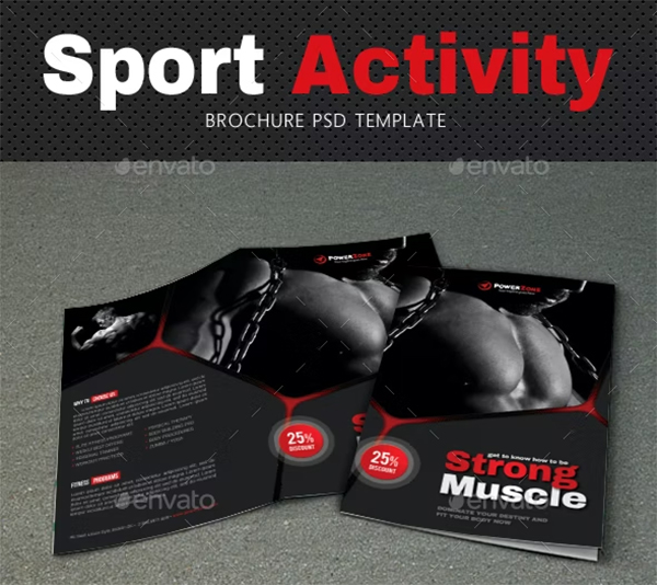 Sport Activity Brochure Template