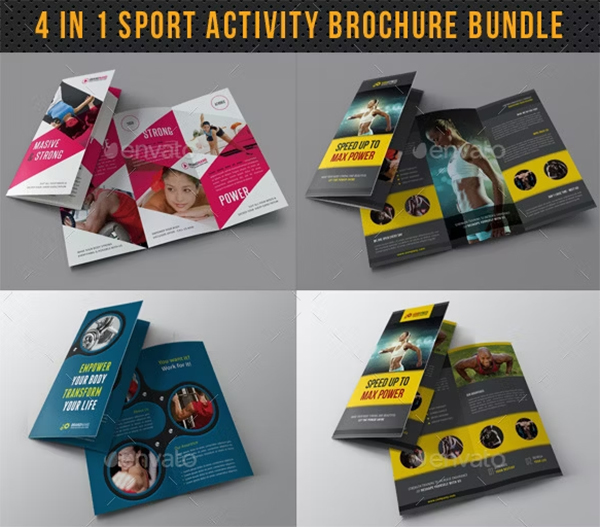 Sport Activity Brochures Bundle