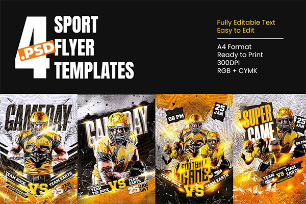 Sport Flyers Bundles