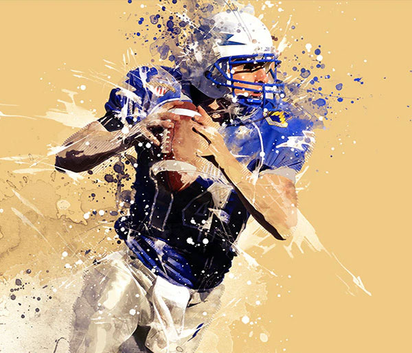 Sport Modern Art Photoshop Action