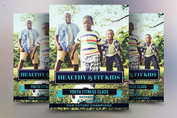 Sports Flyer PSD Design Template
