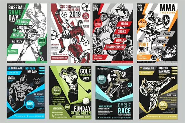 Sports Flyer PSD Template