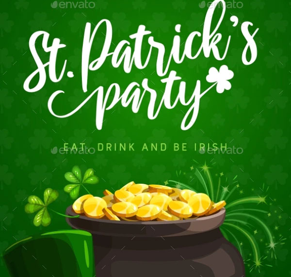 St. Patricks Day Irish Party Flyer