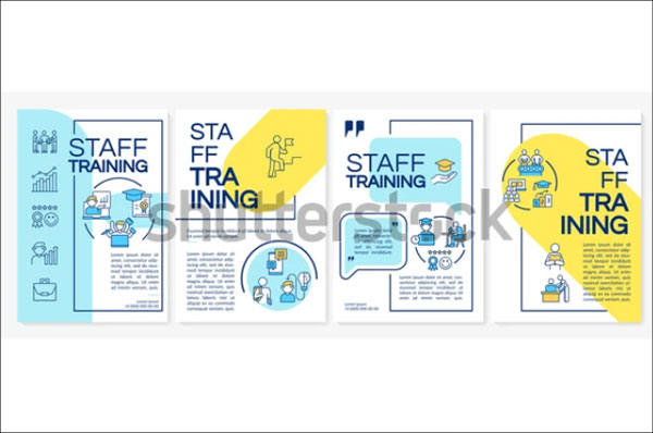 Staff Training Brochure Design