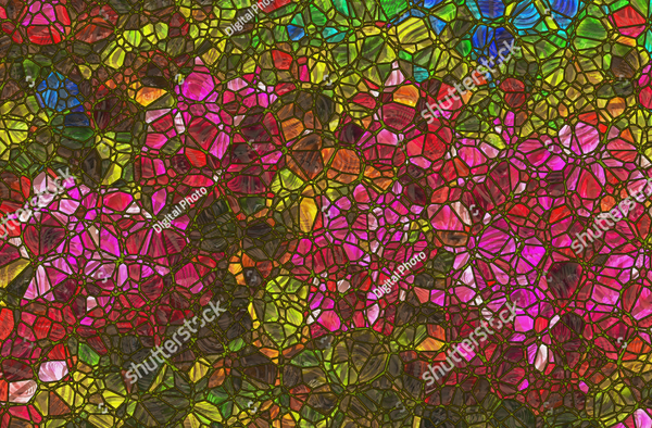 Stained Glass Abstract Texture