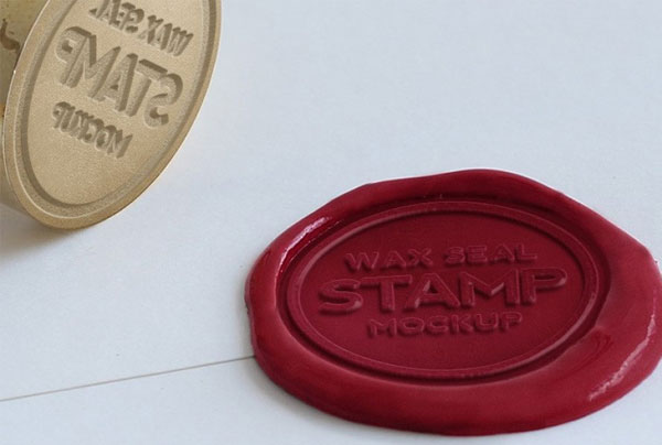 Stamp Mockup for Logos