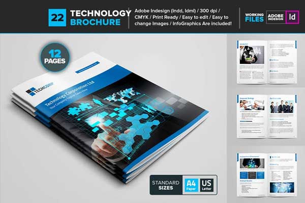 Standard Technology Brochure Template