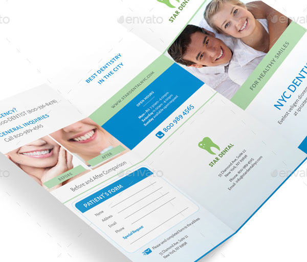 Star Dental Brochure Template