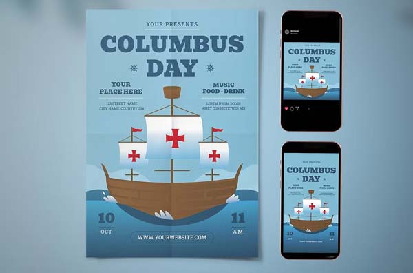 State Holiday Event Flyer Free