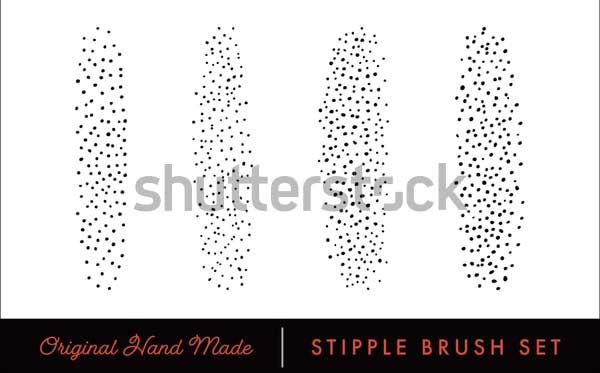 Stipple Shadow Photoshop Brushes