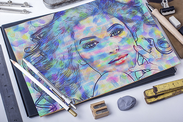 Street Art Photoshop Action Template