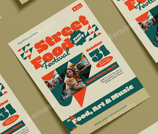 Street Food Festival Flyer