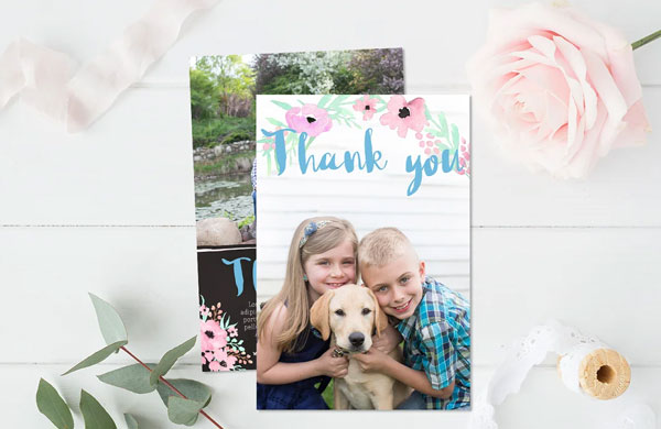 Studio Thank You Card Template