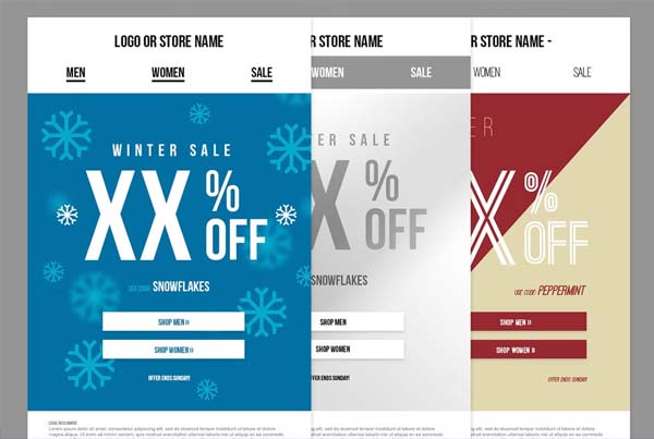 Stunning Christmas Newsletter Design Template