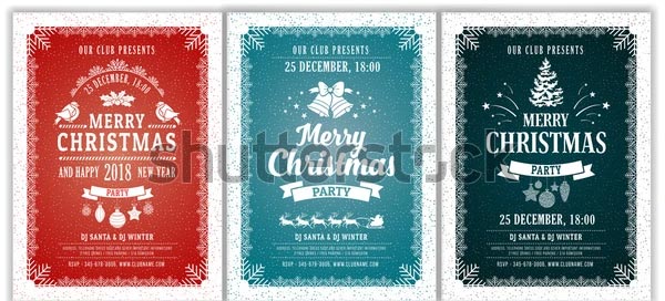 Stylish Design For Christmas Party