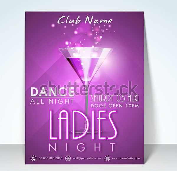 Stylish Ladies Party Flyer