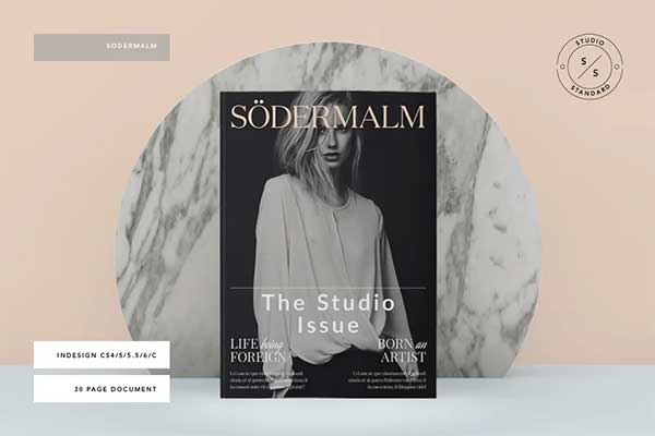 Stylish and Fully Customizable Fashion Magazine Template