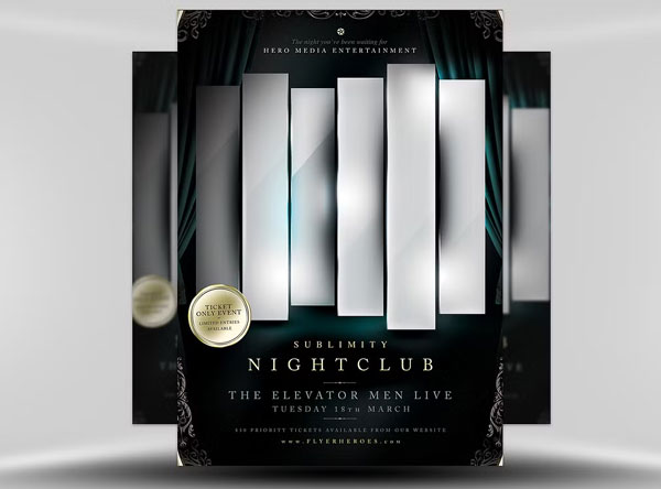Sublimity Luxury Flyer Template Design
