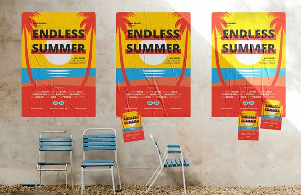Summer Fest Flyer And Poster Template