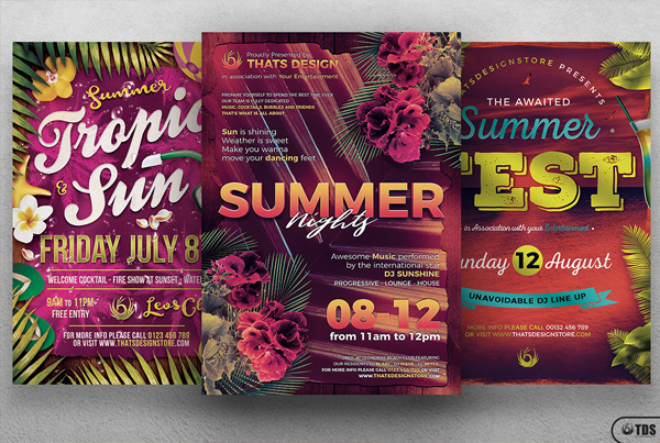 Summer Fest Flyers