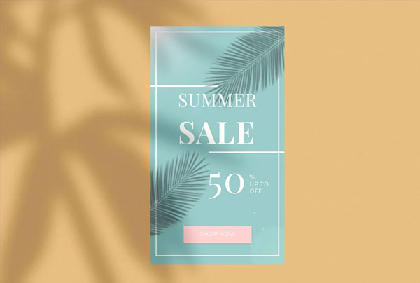Summer Sale Instagram Story Template
