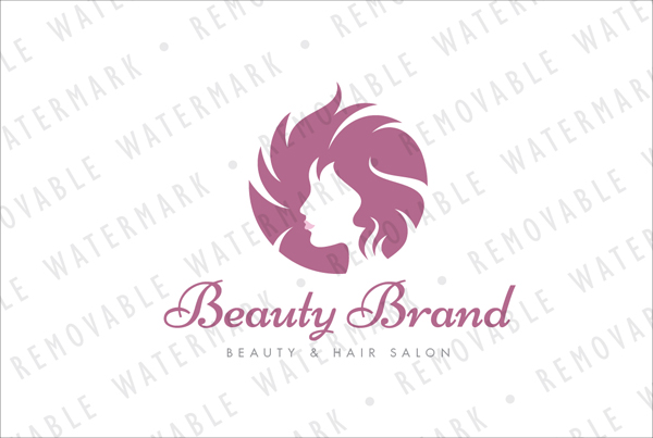 Beauty Brand Hairstyle Logo