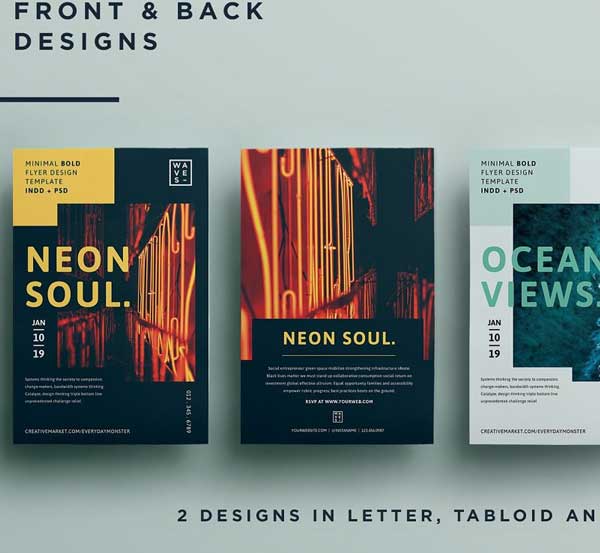 Super Modern  Photography Flyer Templates