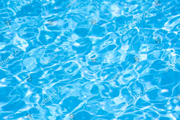 Surface of Blue Swimming Pool Background