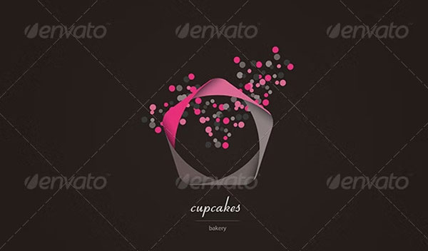 Sweet Cupcakes Logo Template