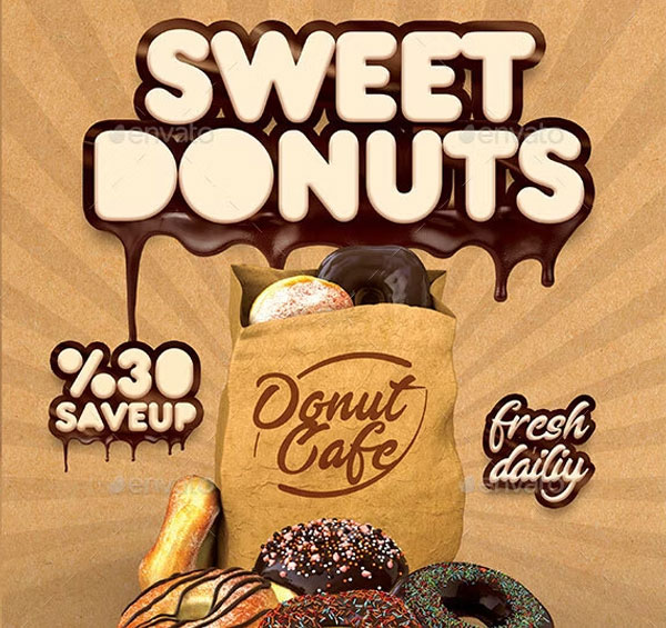 Sweet Donuts Flyer