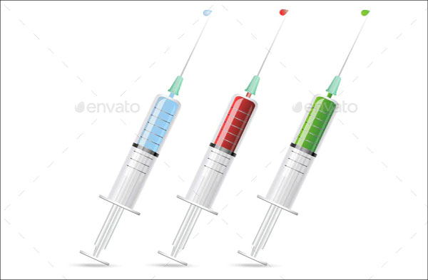 Syringe Mockup Set