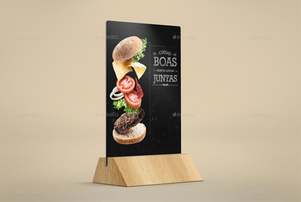 Table Tents Mockup