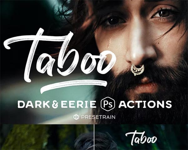 Taboo Dark Fantasy Photoshop Actions